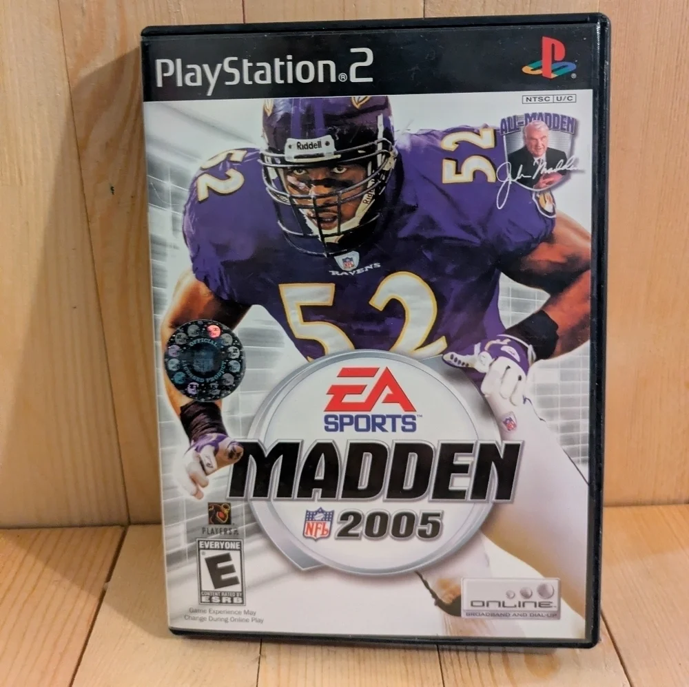 Madden NFL 2005 PlayStation 2 Game Used